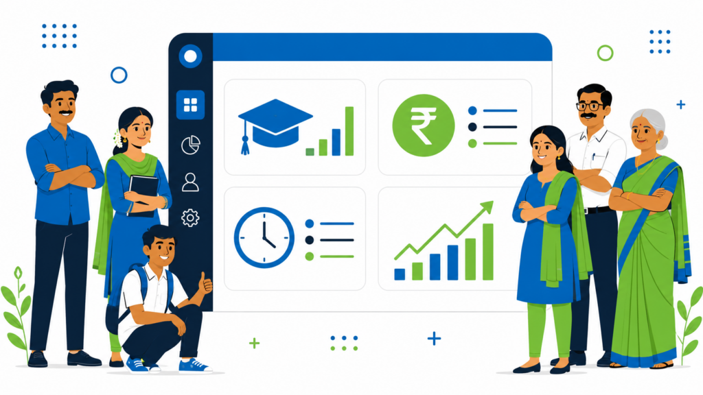 Best digital marketing course in Tamil aggregate results showing real people earning up to 7 lakh per month